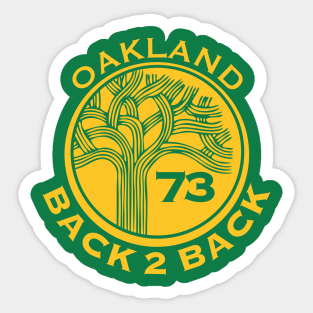 Oakland B2B Sticker